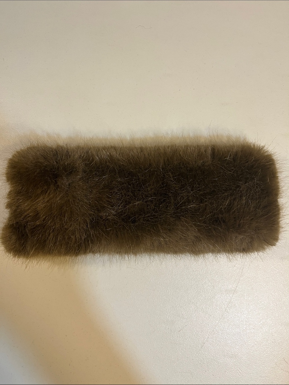Barts Olive Brown Faux Fur Ear Warmer